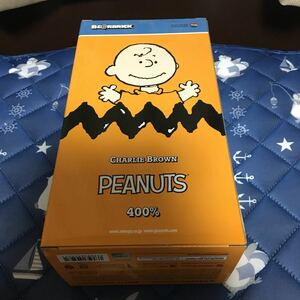 【激レア】BE@RBRICK ベアブリック 400% フィギュア メディコム・トイ SNOOPY PEANUTS チャーリーブラウン