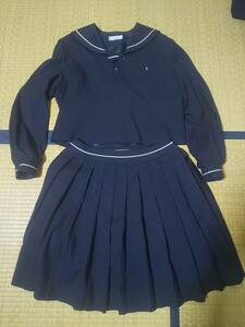 セーラー服(175B)+スカート×2点 特大 大きい 中学 高校