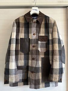 junya watanabe MAN comme des garcons ブルゾン　カバーオール　チェック　ジュンヤ　ワタナベ　マン　コムデギャルソン　ジャケット