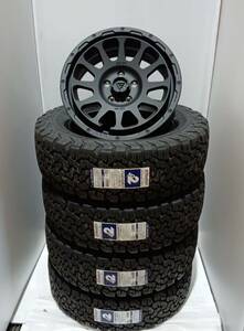 少量入荷！ 在庫有り デルタフォース オーバル 7.0-17+32 5/114 マットブラック BFグットリッチ KO2 245/65R17 RAV4等