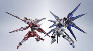 METAL ROBOT魂 ＜SIDE MS＞ ストライクフリーダムガンダム & インフィニットジャスティスガンダム 20th Anniversary Ver. 輸送箱未開封