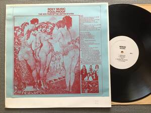 ROXY MUSIC FOOLPROOF TAKRL LP 裏VIVA！ROXY MUSIC ヴィンテージ・ブート