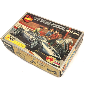 イマイ スロットレーシングシリーズNo.1 ポルシェ 1/24スケール プラモデル 未組立 ホビー 保存箱付き imai 現状品