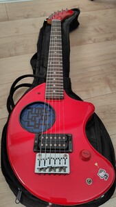 中古品　フェルナンデス　FERNANDES　ZO-3 RED ぞーさん　傷、接触不良あり　