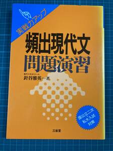 実践力アップ頻出現代文問題演習 国公立二次私大入試対策 針谷雅英 三省堂