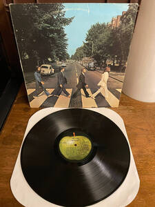 THE ビートルズ アビー ロード 1ST PRESS 1969 LP w/ NO HER MAJESTY Apple SO-383 VG+ EX 海外 即決