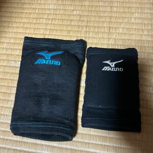 バレーボール MIZUNO ジュニア用肘、 膝サポーター ブラック 黒女の子