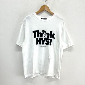 HYSTERIC GLAMOUR ヒステリックグラマー 02232CT05 23SS THINK HYS 半袖Tシャツ ロゴ プリント M 10120684