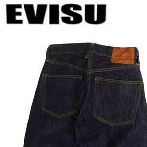 未使用級 希少 10周年限定 EVISU 40s 50s復刻 茶耳 デニムパンツ ジーンズ ジーパン W28 エヴィス エビス ヤマネ リーバイス 501XX 2407305