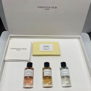 11tkR メゾン クリスチャンディオール ギフトセット オードゥ パルファン 石鹸 Christian dior 香水 各7.5ml 箱は汚れあります