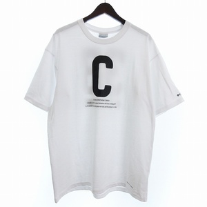 コロンビア Columbia Tシャツ カットソー 半袖 ロゴ オムニウィック 白 ホワイト XL 大きいサイズ ■GY12 メンズ