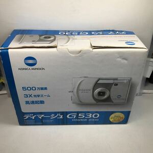 KONICA MINOLTA ディマージュG530(新品未使用)(自宅保管品)(箱付きフル装備)