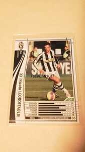 ☆WCCF2007-2008☆07-08☆276☆白☆ニコラ・レグロッターリエ☆ユベントス☆Nicola Legrottaglie☆Juventus☆