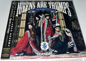 ★SCANDAL スキャンダル 初回盤 CD+DVD Queens are trumps★