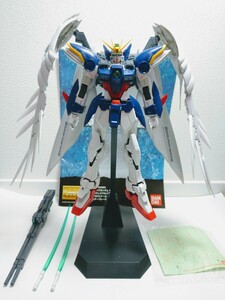 ★510円、美品、完成品★ MG ウイングガンダム ゼロ エンドレスワルツ版 1/100 新機動戦記ガンダムW Endless Waltz レア ガンプラ プラモ