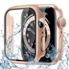 Apple Watch 44mm 防水耐衝撃保護フィルム ゴールド