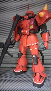 プレバン　マスターグレード　MS-06S　ジョニー・ライデン専用ザクⅡ MG　中古完成品