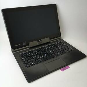 053【動作確認済み】東芝 タブレットパソコン TOSHIBA dynabook V714/K PV714KFV643AD31 【Core i3(1.5GHz)/4GB/128GB SSD/Win10Pro】