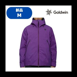 【D-51】　size/M　GOLDWIN　ゴールドウイン　23-24 G-Solid Color Jacket　G13301　カラー：AMアメジスト　スキーウェア