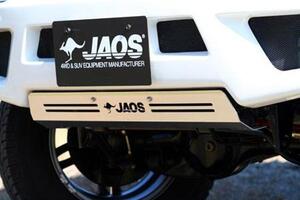 JAOS フロントスポーツカウル用スキッドプレート ジムニー JB23系 フロントスポーツカウル付車 98.10-18.02用 B254512 ※適合確認