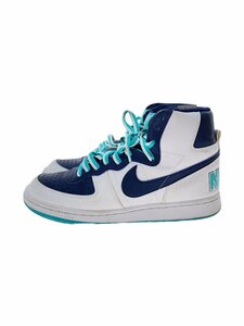 NIKE◆ハイカットスニーカー/24.5cm/NVY/336609-110