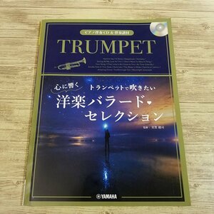 楽譜[トランペットで吹きたい 心に響く 洋楽バラード・セレクション（別冊パート譜・ピアノ伴奏CD付）] 15曲 オールディーズから90年代まで