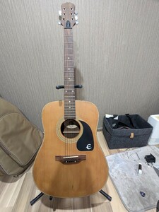 良音/エピフォンby GIBSON　PR-200/D 改FISHMANエレアコ　弦低め　160サイズ着払い