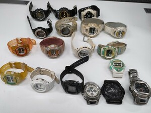 ◎0603/1206 CASIO G-SHOCK BABY-G　GAX-100B/GA-150/GD-100GB 他　時計　腕時計　 18本 まとめて