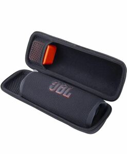 Aenllosi 収納ケース 互換品 JBL Flip 6 FLIP6 Bluetoothスピーカー (ブラック)（ケースのみ）