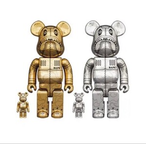 BE@RBRICK SORAYAMA BAPE(R) CAMO SHARK