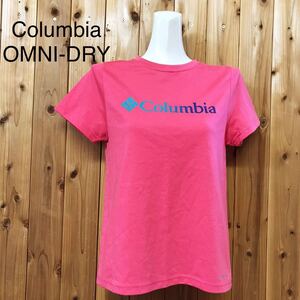 【Columbia】コロンビア TITANIUM 半袖Tシャツ OMNI-DRY トップス カットソー 吸汗速乾 防水 撥水 アウトドア キャンプ レディース size S