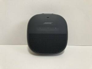 1円〜　【本体のみ】BOSE SoundLink Micro Bluetooth スピーカー　ブラック　防水IPX7　アウトドア 