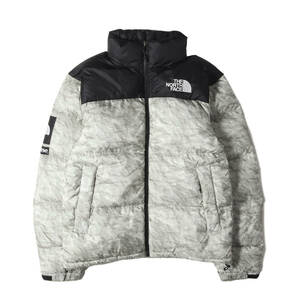 Supreme シュプリーム ジャケット サイズ:S THE NORTH FACE ペーパープリント ヌプシ ダウンジャケット (Paper Print Nuptse Jacket)