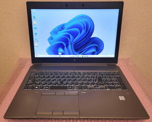 メモリー32GB M.2 SSD512GB+HDD1TB Webカメラ i7-9750H QuadroT1000 テンキー HP ZBook 15 G6 Mobile Workstation