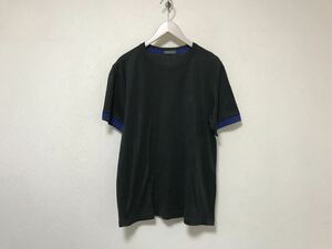 本物ポールスミスPAULSMITHコットン半袖TシャツメンズサーフアメカジミリタリービジネススーツゴルフグレーL