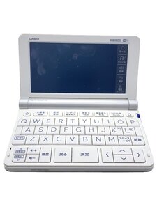 CASIO◆電子辞書 エクスワード XD-SX9800WE [ホワイト]/タッチパネル//