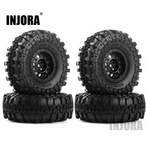 INJORA ゴム 1.9 ホイール タイヤ & プラスチック 1.9 インチ リム 4 個/セット 1/10 S2232990959590