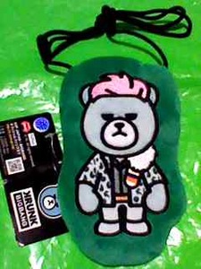 KRUNK BIGBANG　FXXK IT アップリケポーチ T.O.P