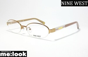 NINE WEST ナインウエスト レディース 眼鏡 メガネ フレーム NW1077AF-208-51 度付可 ブラウン