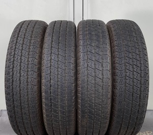 24052112　　【送料無料】　YOKOHAMA　SUPER　VAN　356　145/80R12　80/78N　LT　22年製　4本