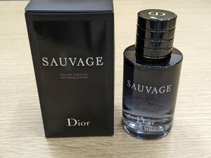 #7512　未使用　Dior SAUVAGE ディオール ソバージュ ソヴァージュ 香水 オードトワレ 60ml