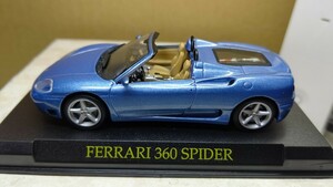 スケール 1/43 FERRARI 360 SPIDER ！ フェラーリ！ 世界の名車シリーズ！