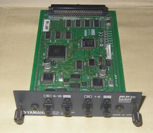 ★YAMAHA MY16-AT DIGITAL I/O CARD 24BIT★OK!!!★MADE in JAPAN★