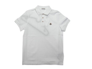 2022SS■サイズS■新品 本物保証■モンクレール/MAGLIA POLO MANICA C/半袖/ポロシャツ/POLO SHIRT/メンズ/MONCLER/001/ホワイト/白