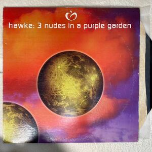 【US盤12”】hawke / 3nudes In Purple Garden / HK003//HOUSE,BREAKBEATS,ACID/ 良盤