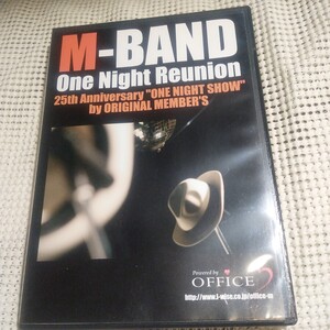 M-BAND DVD ONE NIGHT REUNION 　