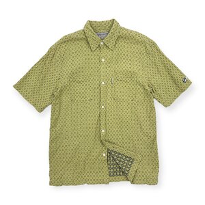 ビンテージ billabong ビラボン 刺繍総柄 半袖シャツ サイズ L /メンズ/90s