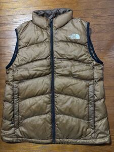 THE NORTH FACE ノースフェイス ダウンベスト　アコンカグア　ND92131 Mサイズ 美品　ユーティリティブラウン 