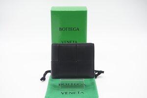 ☆安心の３大保証☆ ABランク ≪BOTTEGA VENETA ボッテガ ヴェネタ /二つ折り財布≫ 649605 カセット コインパース付き二つ折りウォレット