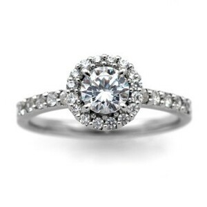 婚約指輪 安い エンゲージリング ダイヤモンド プラチナ 1カラット 鑑定書付 1.045ct Hカラー VS2クラス 3EXカット H&C CGL 通販
